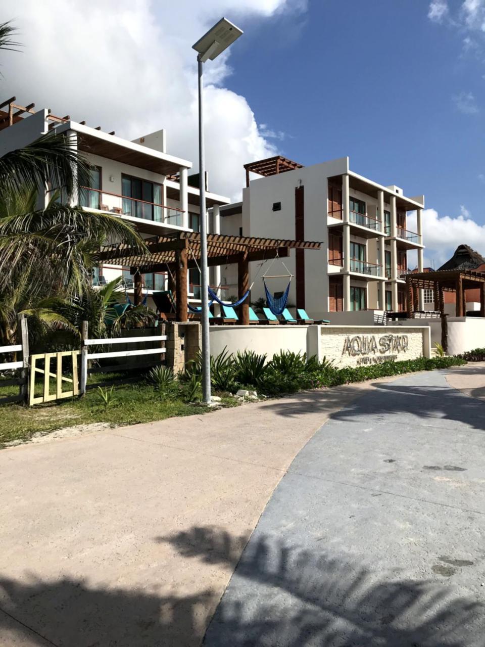 Aquastar Hotel & Apartments Mahahual Exteriér fotografie